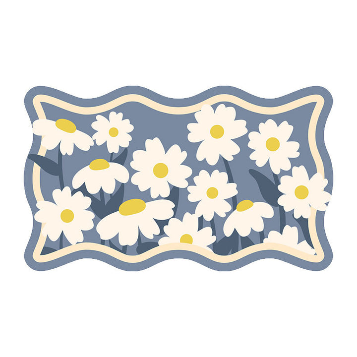 Plush Sheep Shape Bath Mat