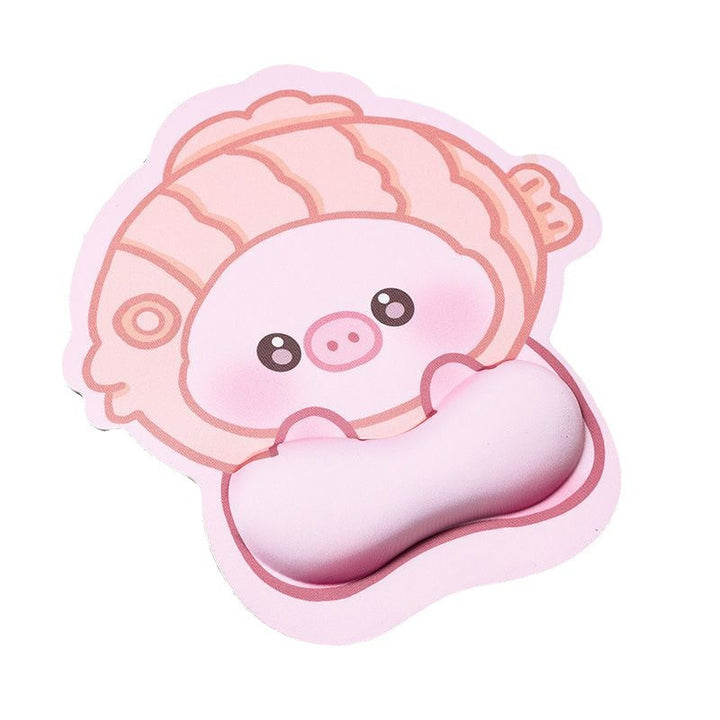 Cute Cartoon-Themed Mouse Wrist Rest Pad