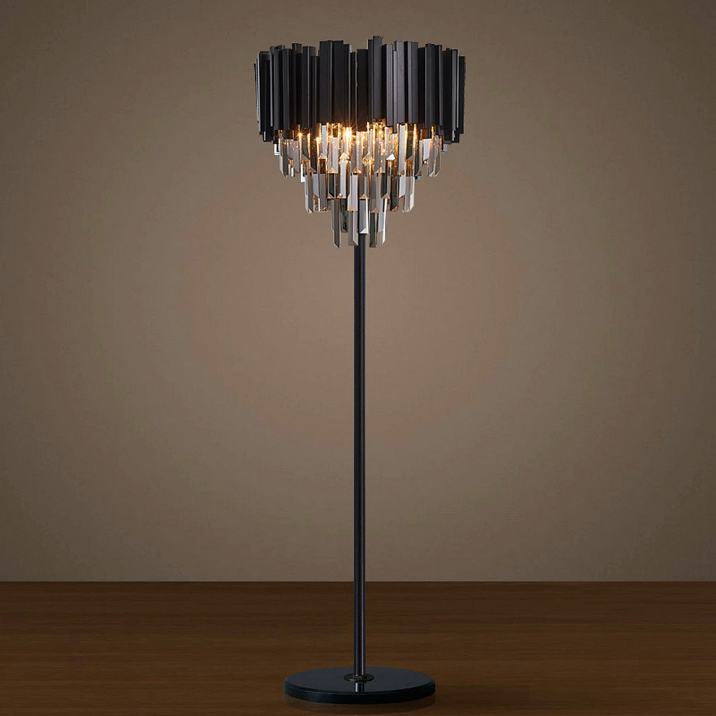 Modern Crystal Floor Lamp