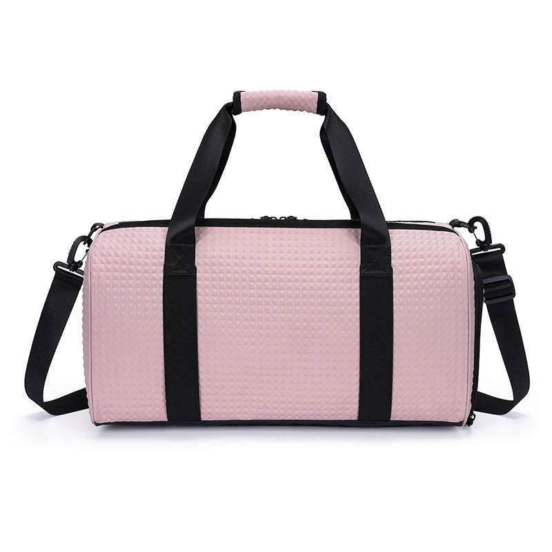 Ergonomic Textured Sports Duffle Bag Kalsten