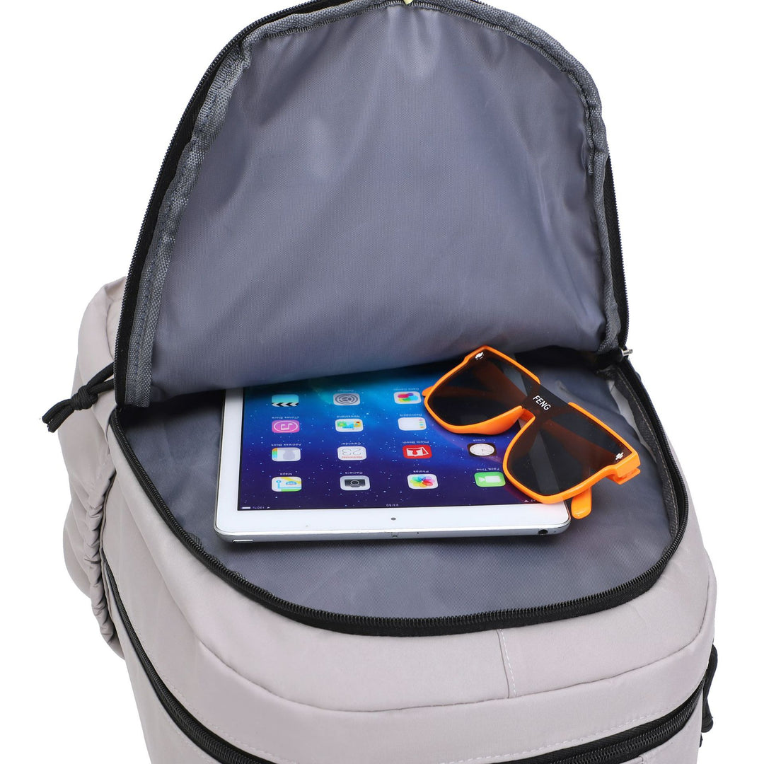 Stylish backpack with multifunctional compartments Kalsten