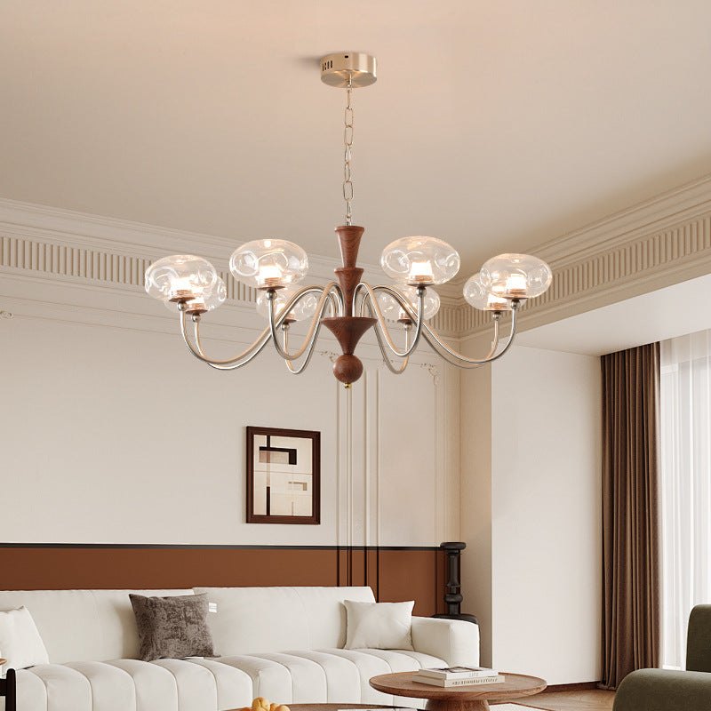 Vintage-Style Multi-Arm Chandelier