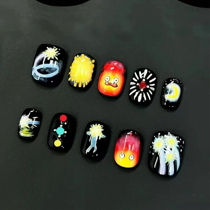 Playful Artistic Nail Art Design Set Kalsten