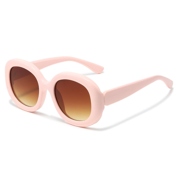 Fashion-Forward Retro-Inspired Round Sunglasses Kalsten