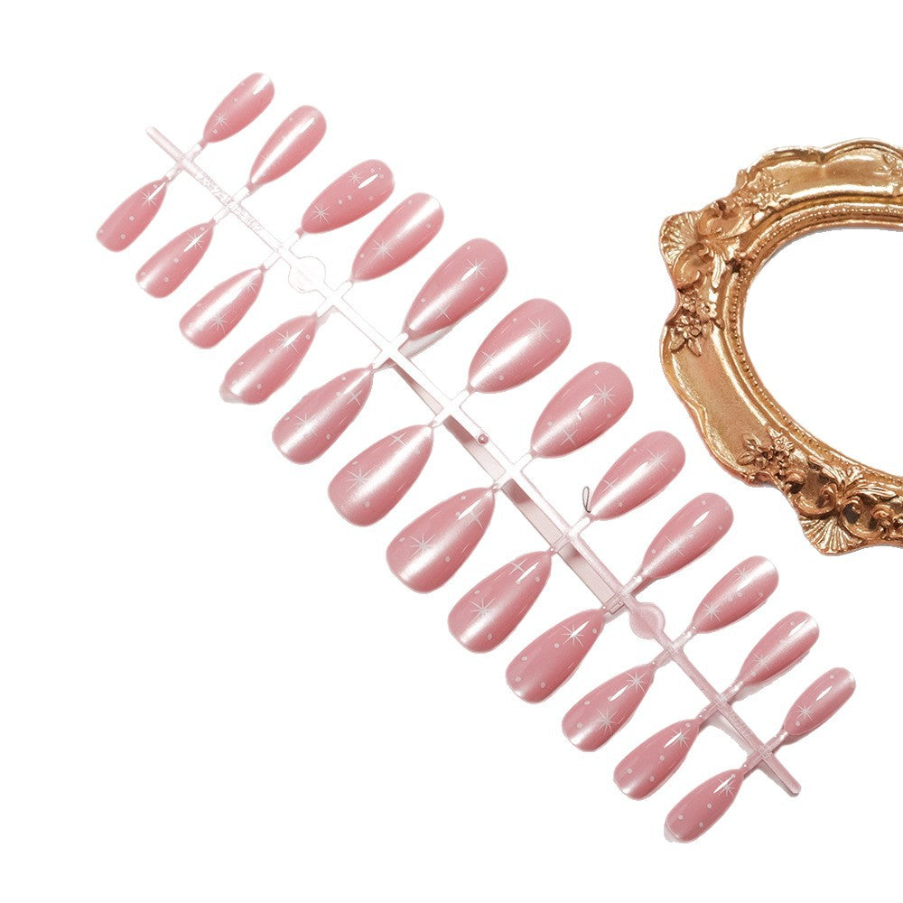 Glossy Almond-Shaped Press-On Nail Tips Kalsten