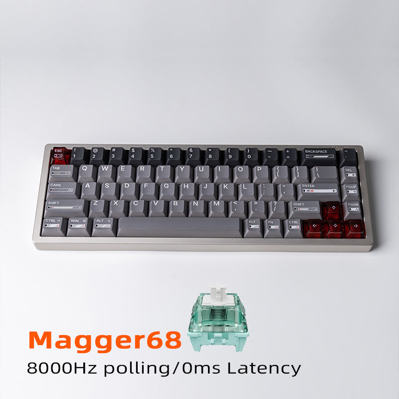 68-Key Mechanical Keyboard with Ultra-Responsive Switches Kalsten