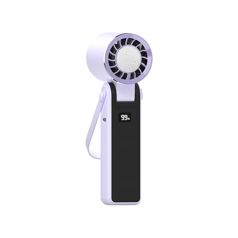 Unisex Portable Hand Fan with powerful battery display Kalsten
