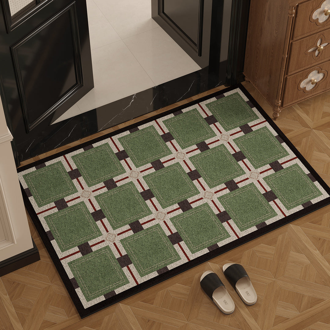 Geometric Pattern Door Mat