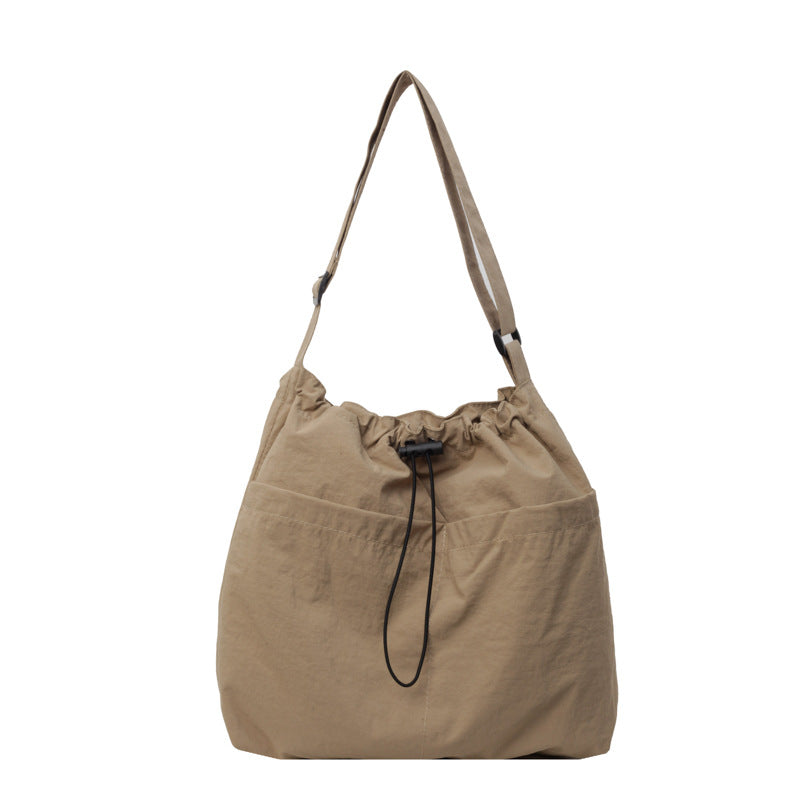 Casual Drawstring Utility Tote