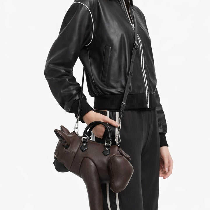 Quirky Dog-Shaped Handbag