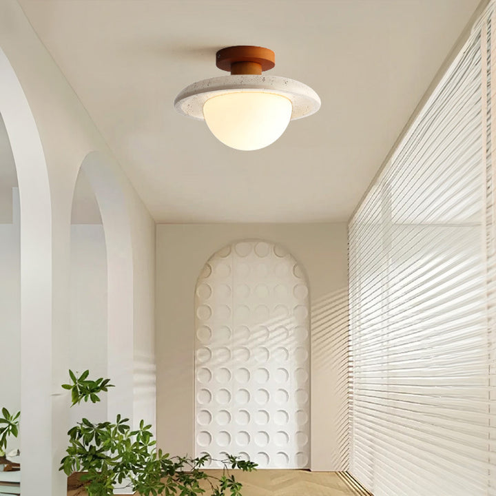 Modern Stone Ceiling Light