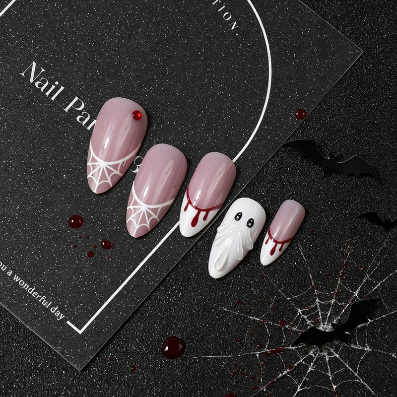 Creative Halloween Themed Press-On Nail Set Kalsten