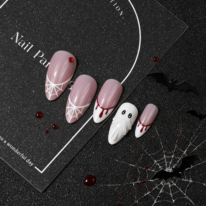 Creative Halloween Themed Press-On Nail Set Kalsten