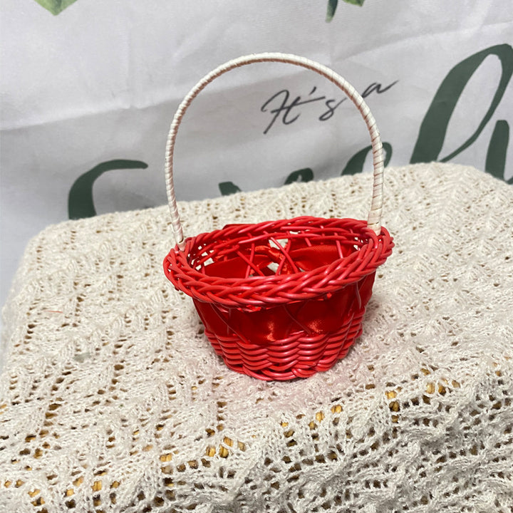 Decorative Miniature Woven Gift Basket Kalsten