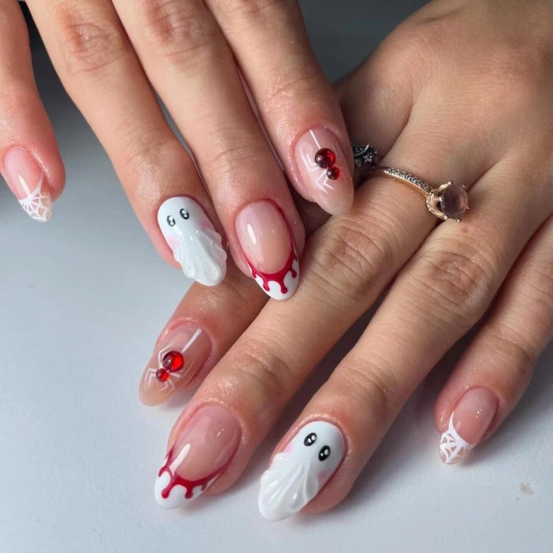 Halloween-Themed Press-On Nail Set Kalsten