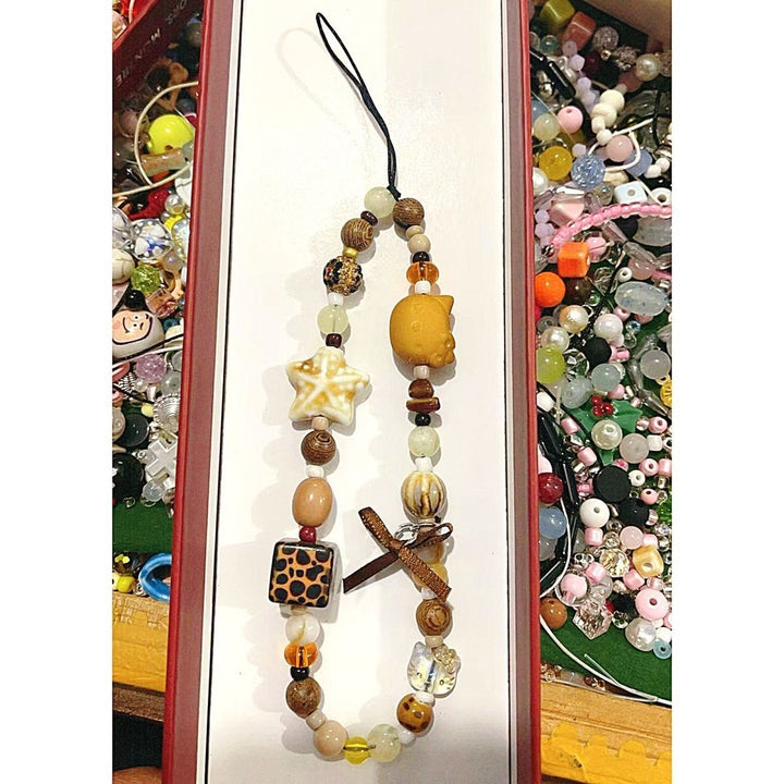 Decorative Beaded Charm Lanyard Kalsten 1790136029