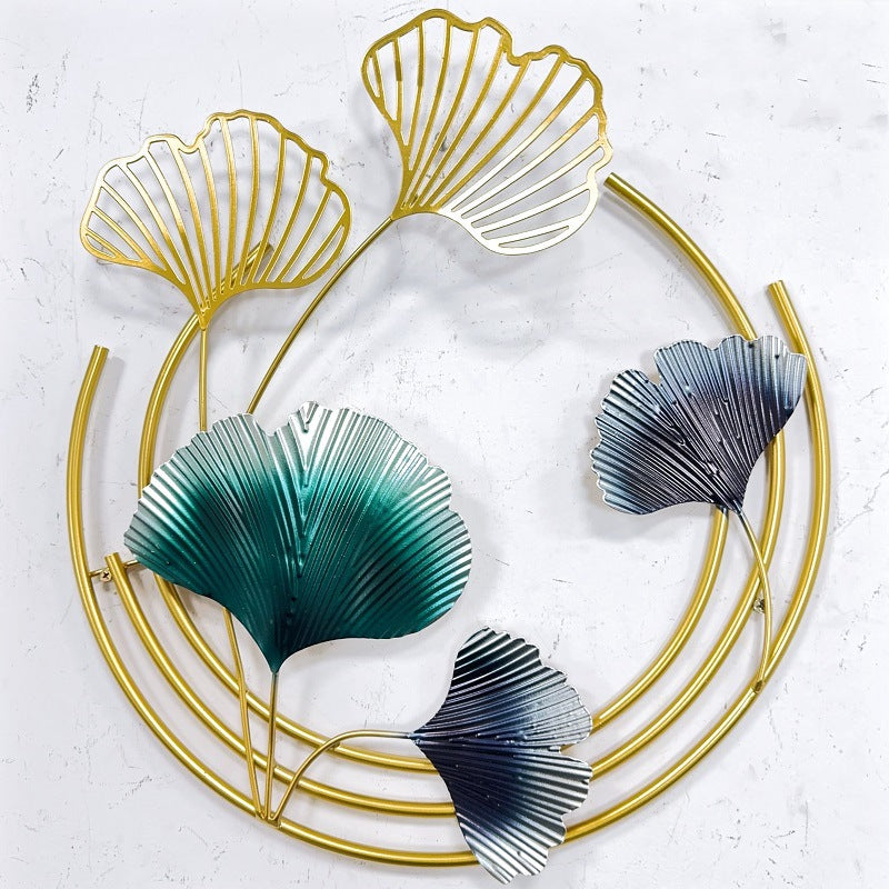 Elegant Botanical Metal Wall Art Kalsten