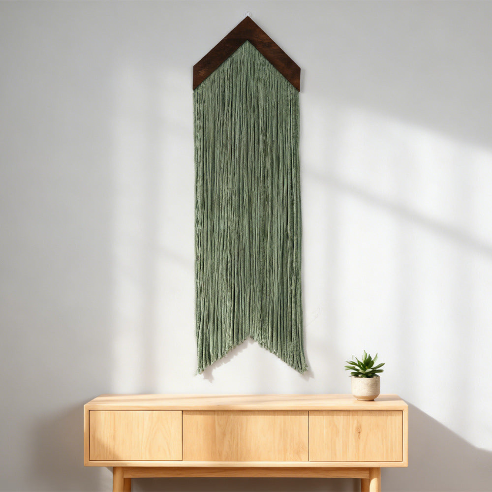 Macrame Wall Decor with Cloud Motif Kalsten
