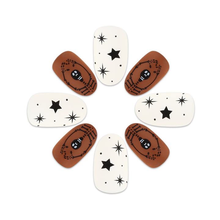 Artistic Themed Press-On Nail Collection Kalsten