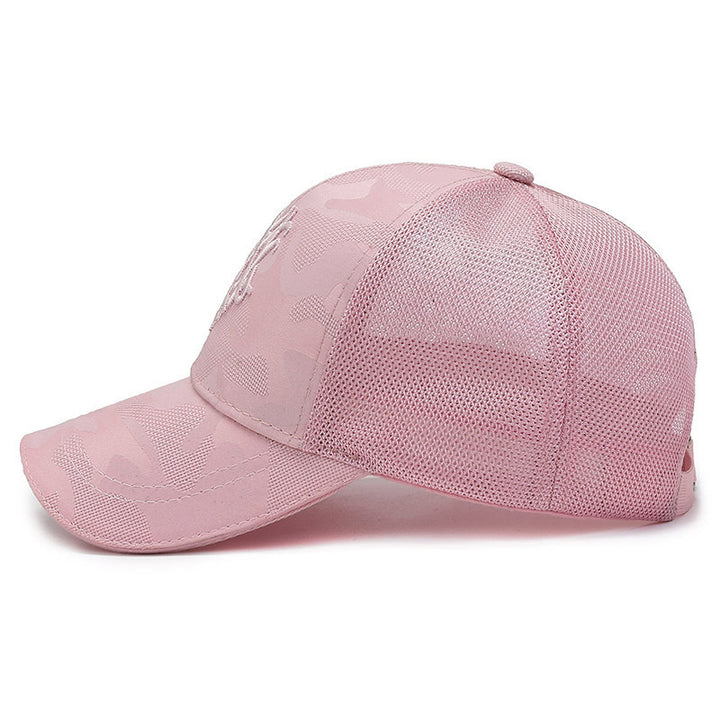 Women's Sporty Trucker Cap with Breathable Mesh Back Kalsten