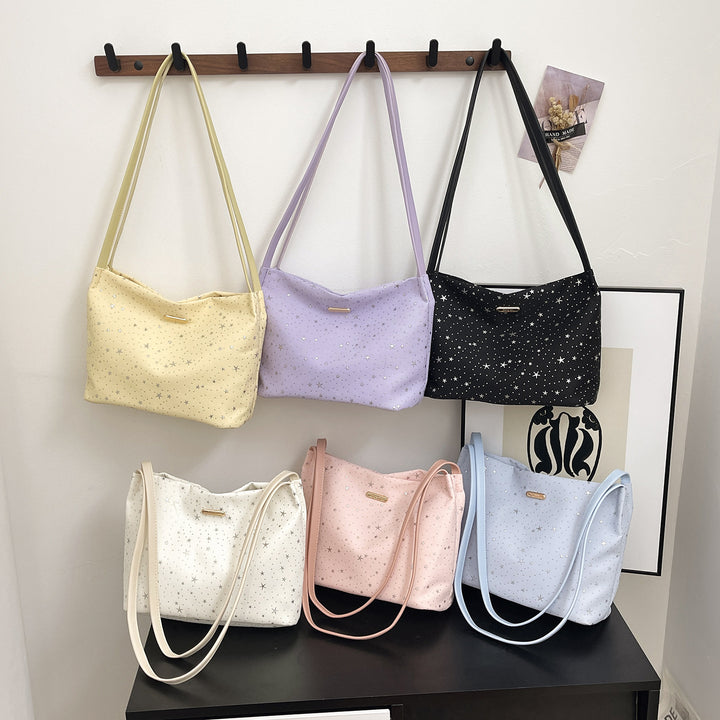 WoStylish Star-Embellished Hobo Bag Kalsten