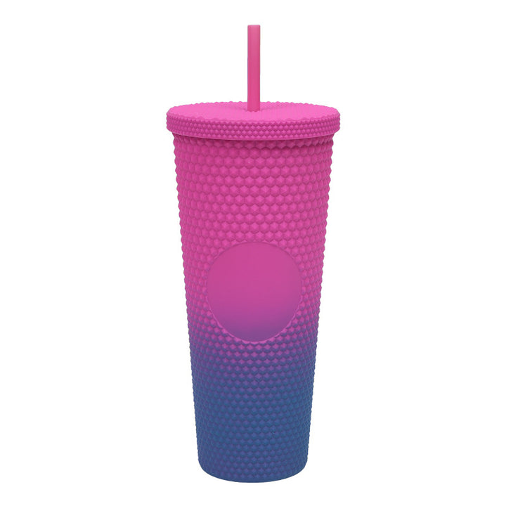 Women's reusable drinking cup with textured silicone from Kalsten