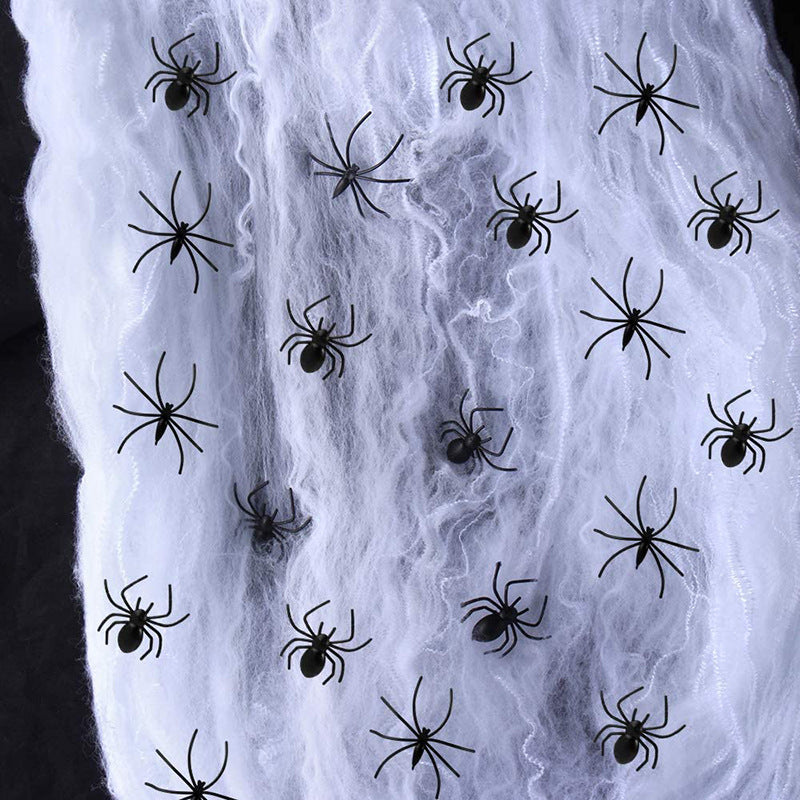 Decorative Spider Web Glow-In-The-Dark Set Kalsten