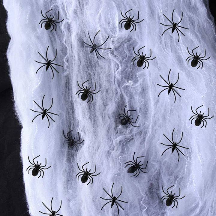 Decorative Spider Web Glow-In-The-Dark Set Kalsten