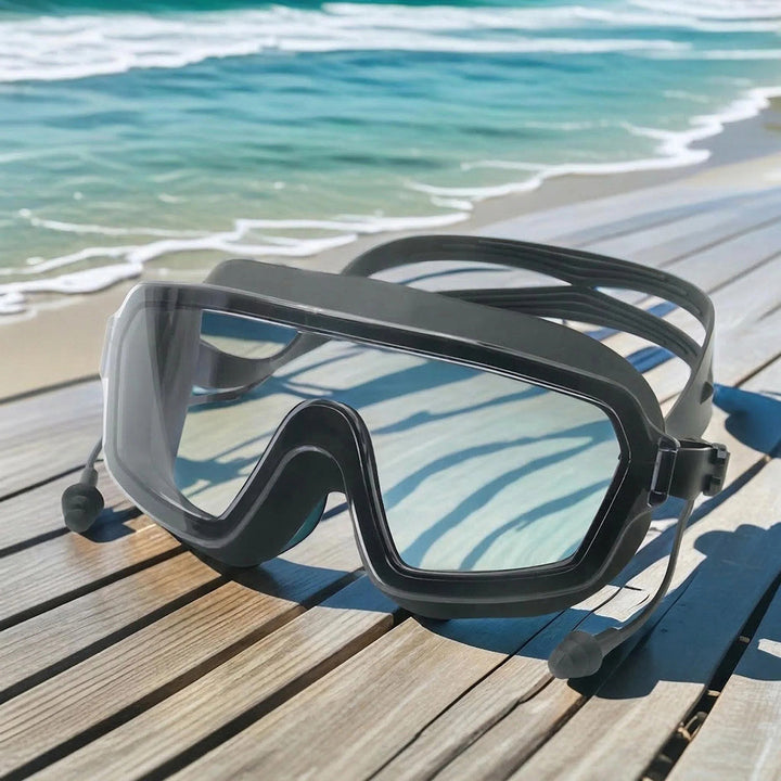 Diving mask with flexible silicone edge Kalsten