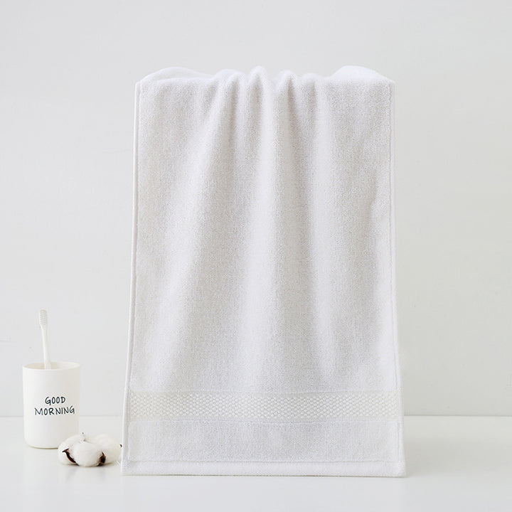 High-Quality Terry Bath Towel With Elegant Stripe Border Kalsten