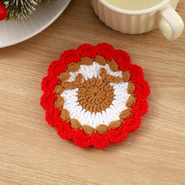 Decorative Artisan Crocheted Coaster Kalsten