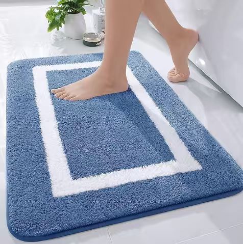 Plush Absorbent Bath Mat