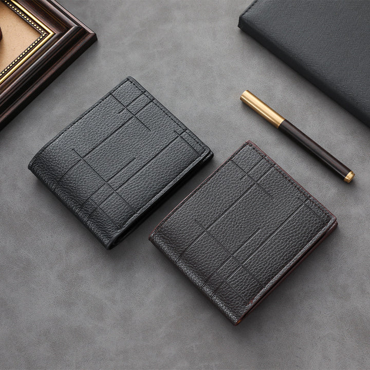 Textured Leather Wallet Kalsten
