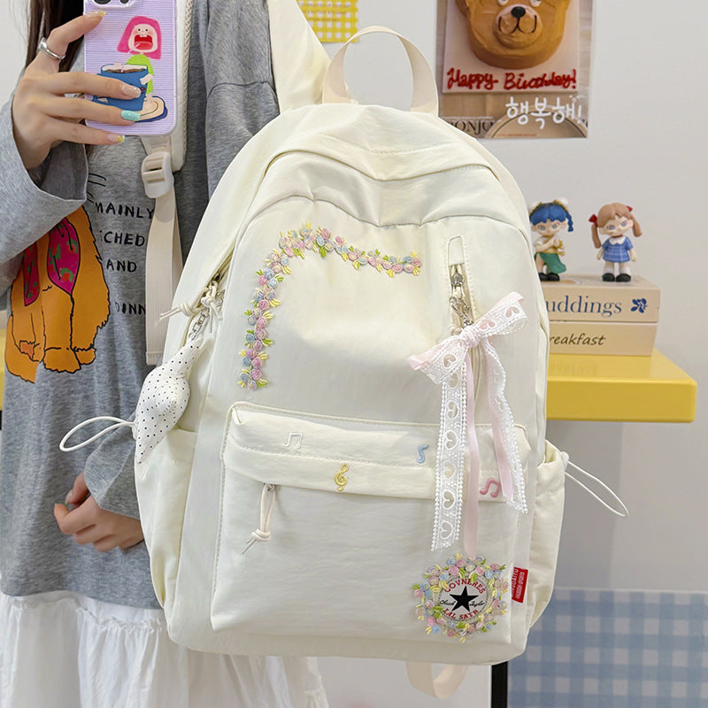 Floral Embellished Everyday Backpack Kalsten