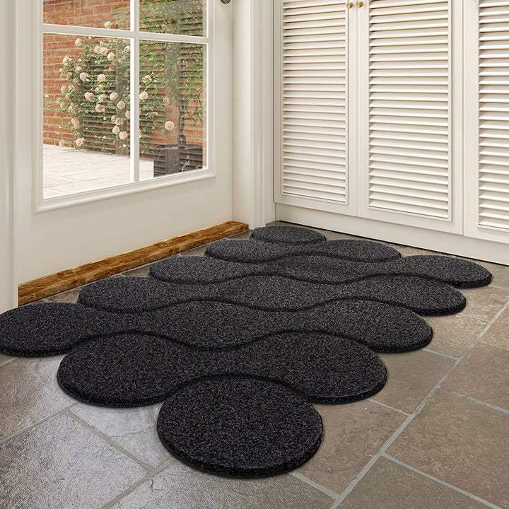 Decorative Textured Area Mat Kalsten