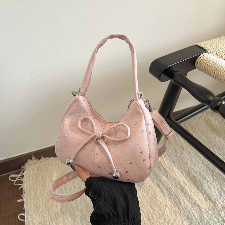 WoDecorative Star-Patterned Hobo Bag Kalsten