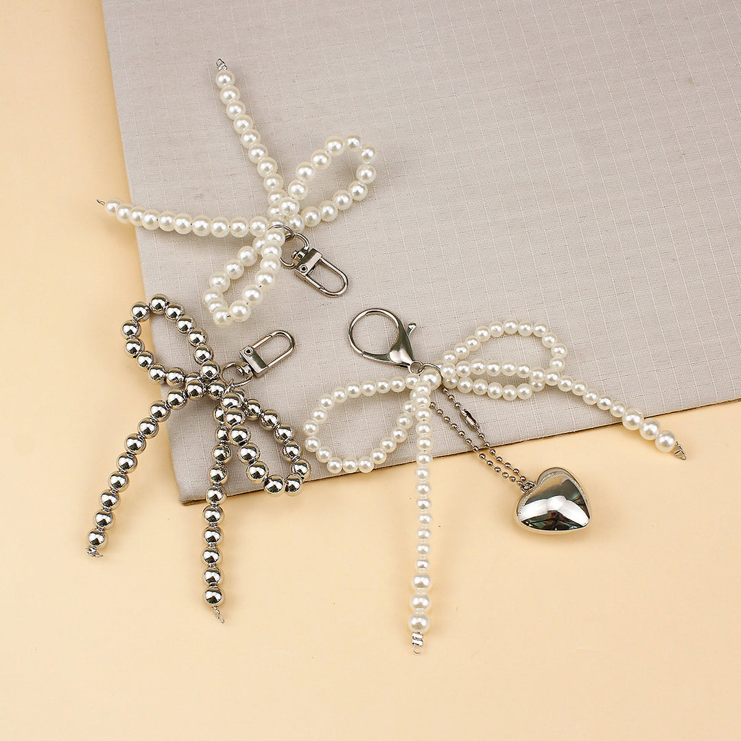 Elegant Pearl Bow Brooch Kalsten