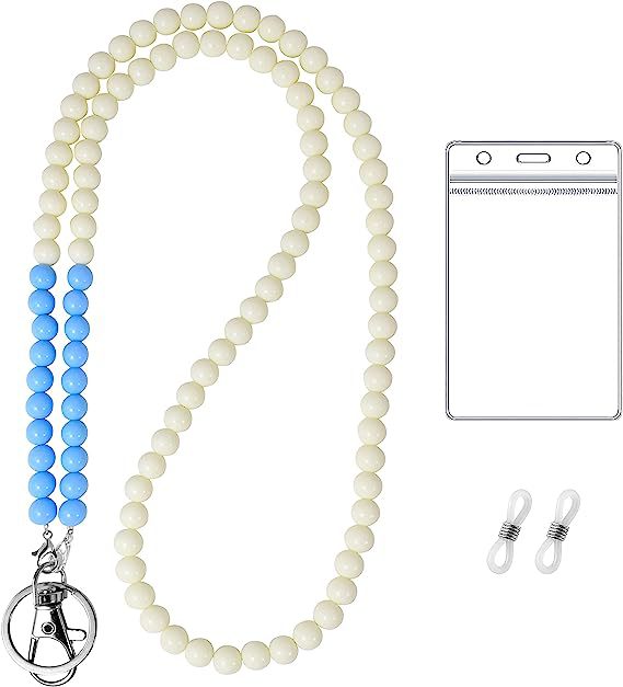 Beaded Lanyard with ID Holder Kalsten