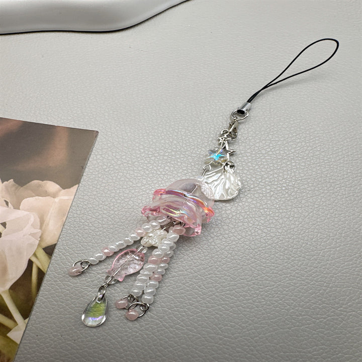 Decorative Jellyfish Charm Phone Strap Kalsten
