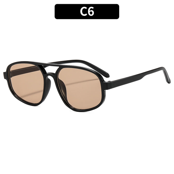 Modern Geometric Oversized Sunglasses