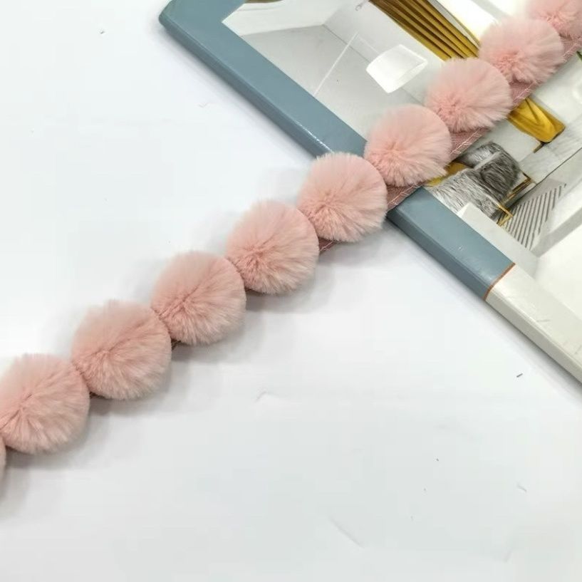 Decorative Pompon Trim Kalsten