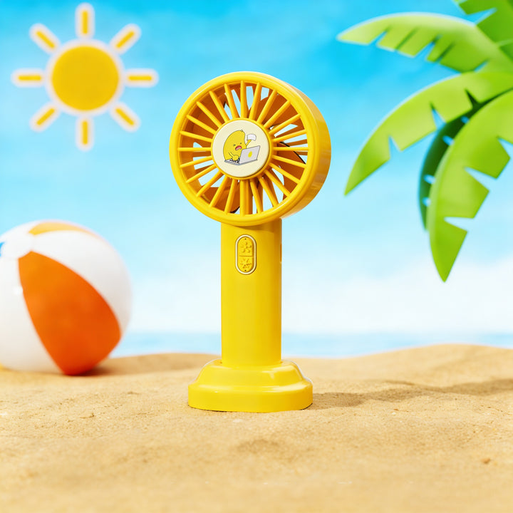 Unisex Portable Hand Fan with Creative Design Elements Kalsten