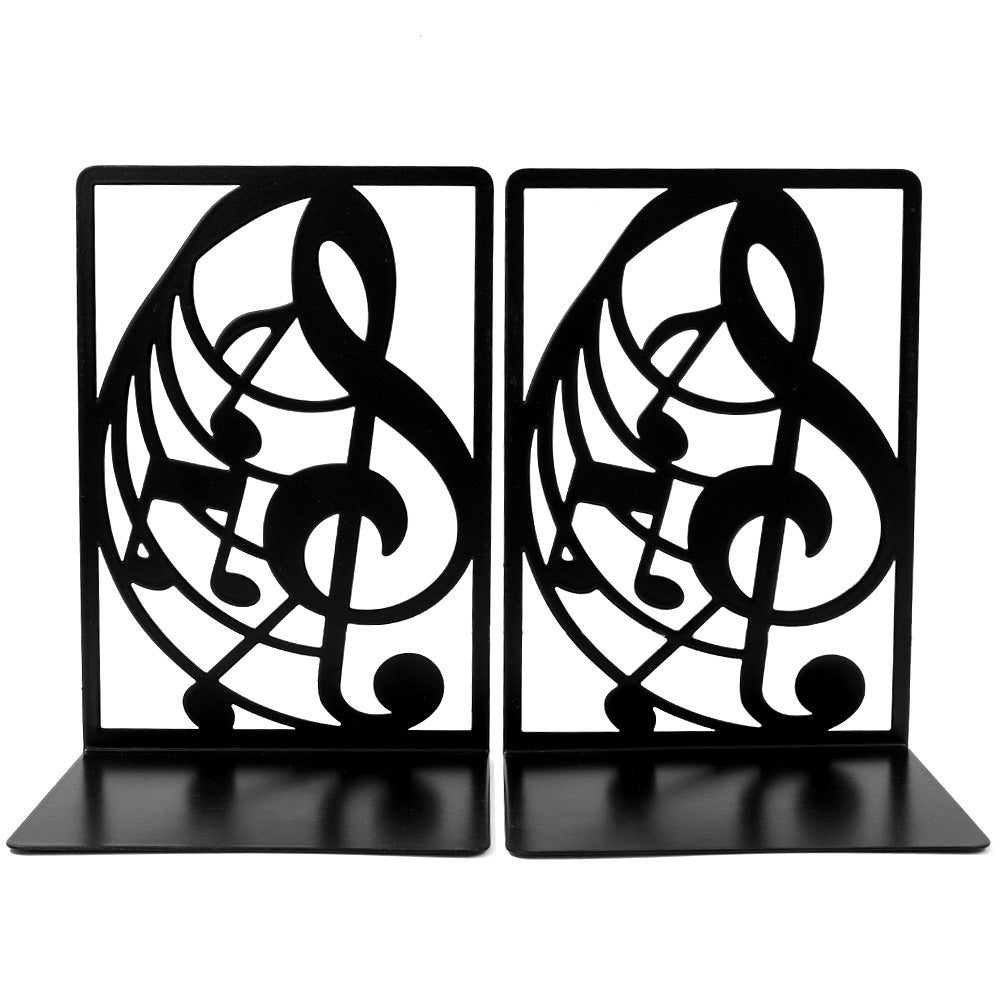 Musical Note Bookend Set