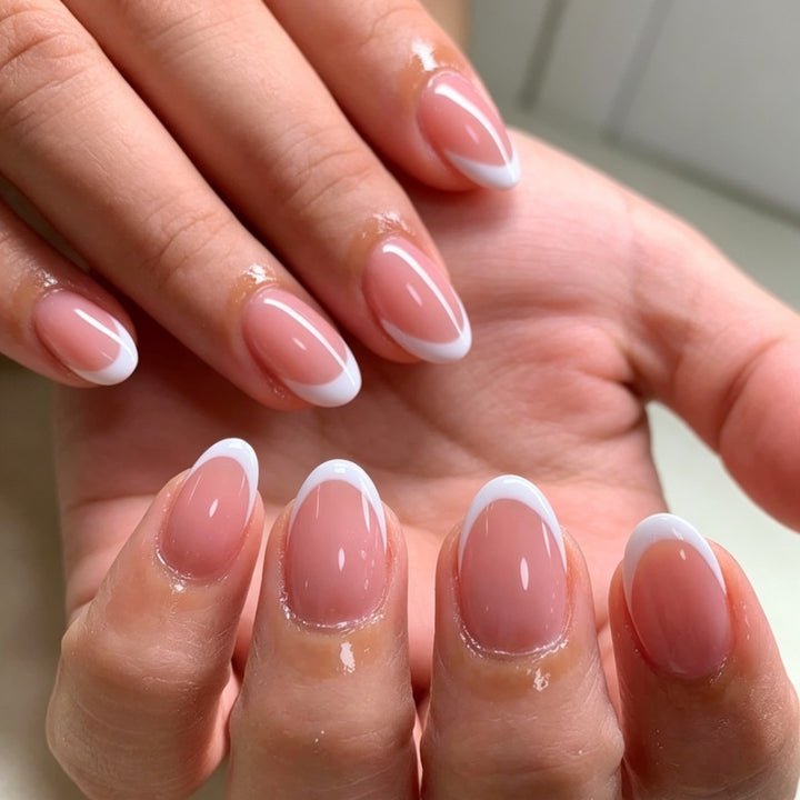 Classic Square-Shaped Press-On Nails