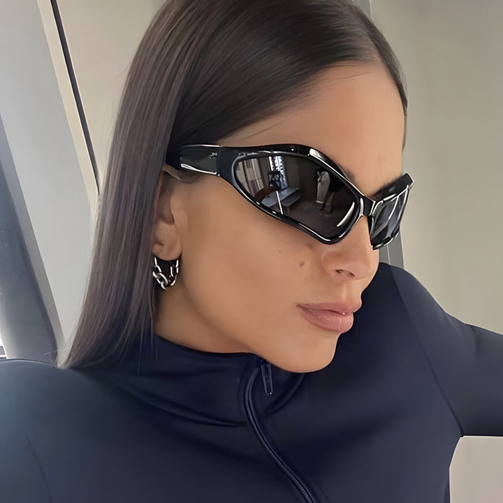 Women's sports sunglasses with ergonomic design and protective UV filter Kalsten