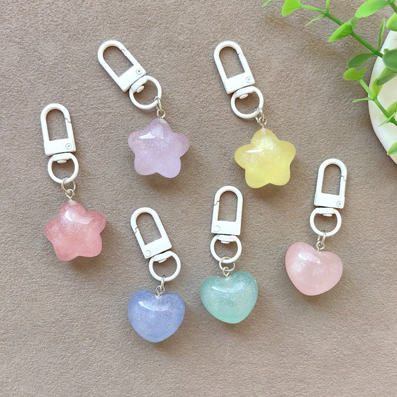 Keychain with Radiant Heart Kalsten