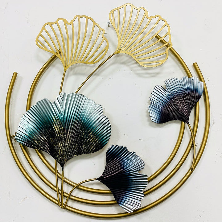Elegant Botanical Metal Wall Art Kalsten
