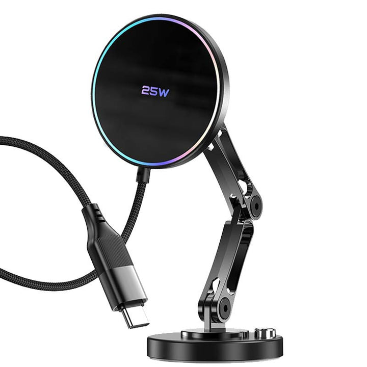 Unisex Magnetic Wireless Charging Holder with Flexible Joint Arm Kalsten