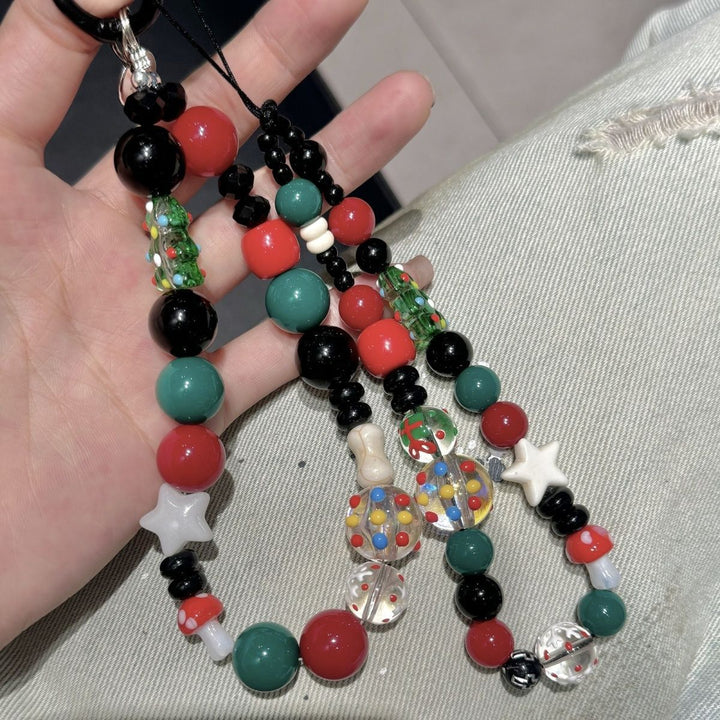 Festive Beaded Charm Eyewear Holder Kalsten