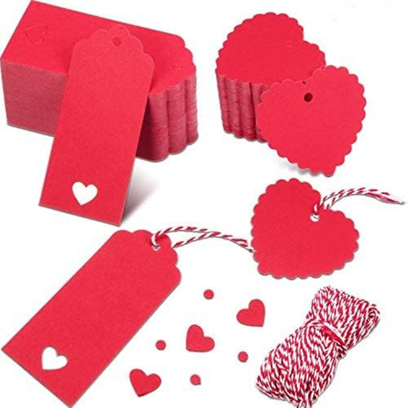 Heart-Shaped Gift Tags Kalsten
